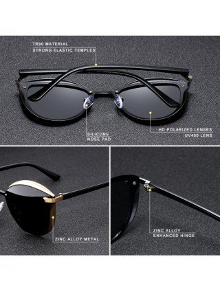 Accessories-Glasses-Cat Eye Sunglasses Women Polarized Fashion