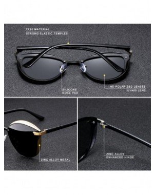 Accessories-Glasses-Cat Eye Sunglasses Women Polarized Fashion