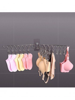 Furniture-Home Furniture-Laundry Hanger Dryer Wall Mounted Bras