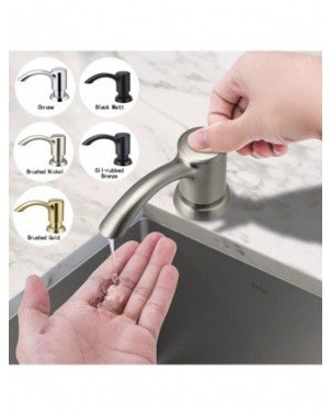 Household Items-Bath and WC items-Samodra Nickel Soap dispenser