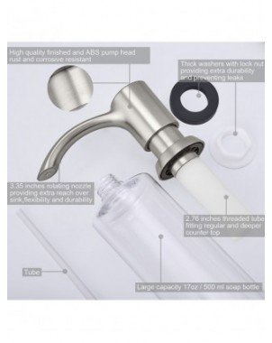 Household Items-Bath and WC items-Samodra Nickel Soap dispenser
