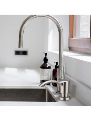 Household Items-Bath and WC items-Samodra Nickel Soap dispenser