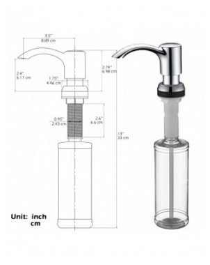 Household Items-Bath and WC items-Samodra Nickel Soap dispenser
