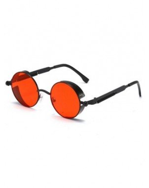 Accessories-Glasses-Punk Sunglasses Fashion Round Frame Glasses