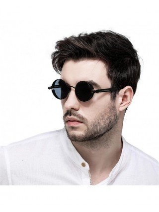 Accessories-Glasses-Punk Sunglasses Fashion Round Frame Glasses