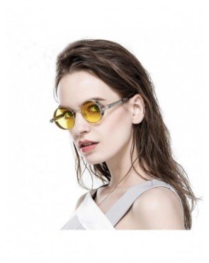 Accessories-Glasses-Punk Sunglasses Fashion Round Frame Glasses
