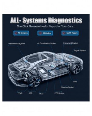 Įrankiai ir priežiūra-Diagnostikos įrankiai-MINI VISOS sistemos automobilių diagnostikos