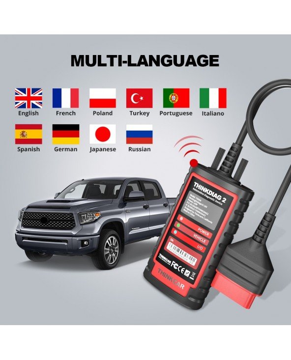 Įrankiai ir priežiūra-Diagnostikos įrankiai-Naujas Thinkcar ThinkDiag 2 VISŲ markių automobilių Įrankiai ir priežiūra-Diagnostikos įrankiai-Naujas Thinkcar ThinkDiag 2 VISŲ markių automobilių
