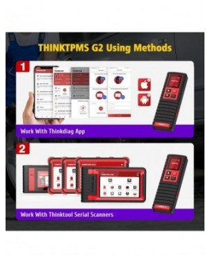 Įrankiai ir priežiūra-Kodo skaitytuvai ir nuskaitymo įrankiai-THINKCAR ThinkTPMS G2 ThinkTool