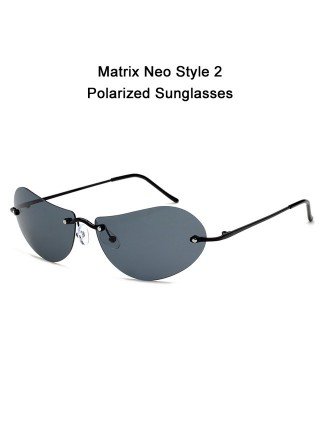 Priedai-Akiniai-Cool Matrica Neo stiliaus poliarizuoti akiniai nuo saulės Ultralight Rimless