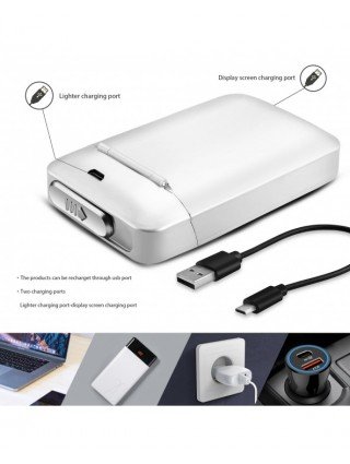 Kitchen-Kitchen Tools & Gadgets-Cigarette Case Box With USB