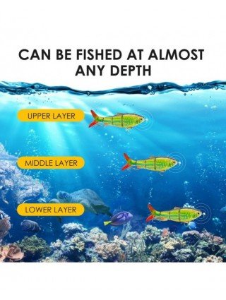 Fishing-Fishing Lures-Robotic Fishing Lure Electric Wobbler For