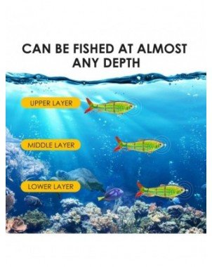 Fishing-Fishing Lures-Robotic Fishing Lure Electric Wobbler For