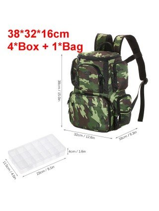 Fishing-Fishing Tackle Boxes-Lixada Fishing Tackle Bag