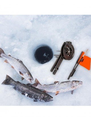 Fishing-Fishing Reels-Winter Ice Fishing Rod Tip With Flag