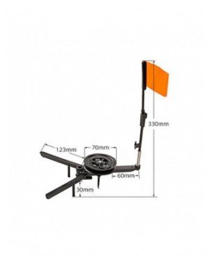 Fishing-Fishing Reels-Winter Ice Fishing Rod Tip With Flag