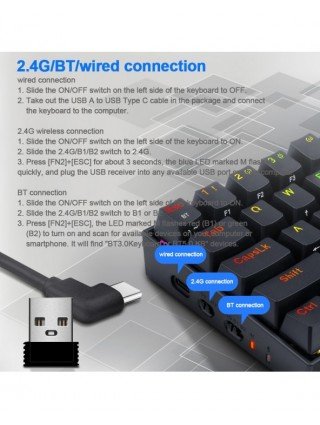 Components & Peripherals-Keyboards-REDRAGON Draconic Pro K530