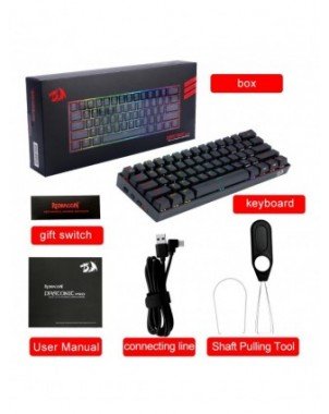 Components & Peripherals-Keyboards-REDRAGON Draconic Pro K530