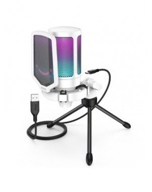 Nešiojami garso ir vaizdo įrašai-Mikrofonai-FIFINE Ampligame USB mikrofonas žaidimų