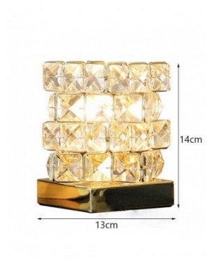 Indoor Lighting-Night Lights-Crystal Decorative Table Lamp