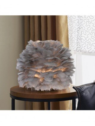 Indoor Lighting-Night Lights-Modern Feather Table Lamp Bedroom