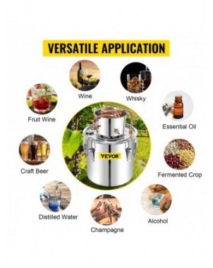 Home Improvement-Kitchen Fixtures-50L Moonshine Still Alcohol