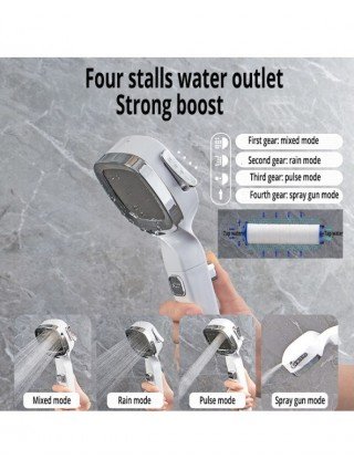 Household Items-Bath and WC items-New High Pressure Shower Head