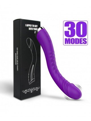 Vibratoriai, Dildo-Dvigubi – klitoriniai-30 Modes Vibrator For