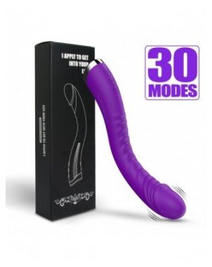 Vibratoriai, Dildo-Dvigubi – klitoriniai-30 Modes Vibrator For