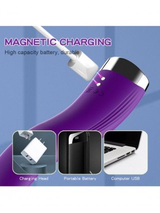 Vibratoriai, Dildo-Dvigubi – klitoriniai-30 Modes Vibrator For