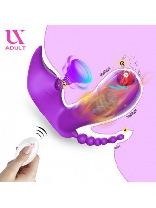 Vibratoriai, Dildo-Įvairūs-Wireless Remote Control Clit Sucker