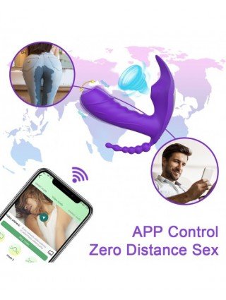 Vibratoriai, Dildo-Įvairūs-Belaidis nuotolinio valdymo pultas Clit Sucker Vibratorius Moteriška