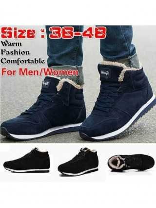 Men's Shoes-Boots-Men Boots Men Winter Shoes Plus Size 35-48