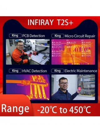 Išmanioji elektronika-Išmanieji nešiojami priedai-InfiRay infraraudonųjų spindulių šiluminė