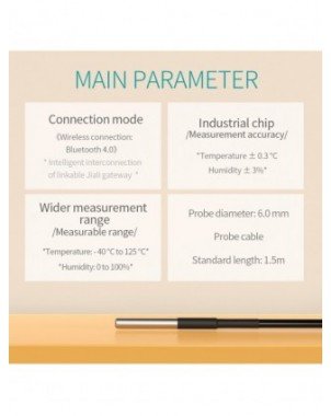 Išmanioji elektronika-Išmanieji namų apyvokos prietaisai-JHT-P Temperatūros / Drėgmės / Rasos