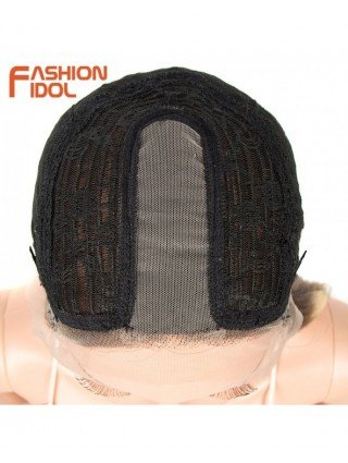 Synthetic Hair-Synthetic Lace Wigs-38 inch Long Straight Wig