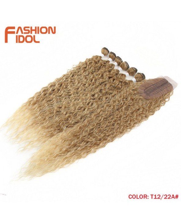 Synthetic Hair-Synthetic Lace Wigs-FASHION IDOL Afro Kinky Synthetic Hair-Synthetic Lace Wigs-FASHION IDOL Afro Kinky