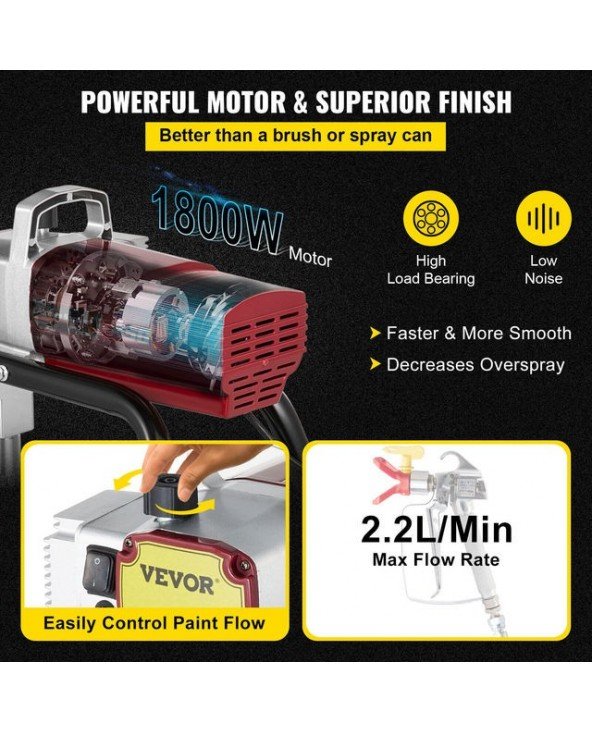 Home Improvement-Paint Tools-High Pressure Airless Wall Paint Home Improvement-Paint Tools-High Pressure Airless Wall Paint