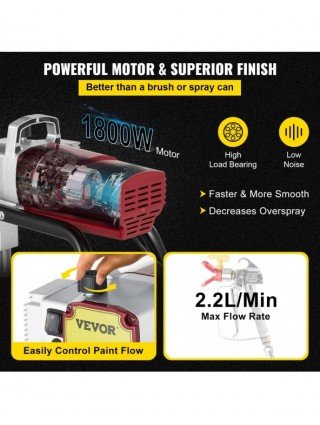 Home Improvement-Paint Tools-High Pressure Airless Wall Paint