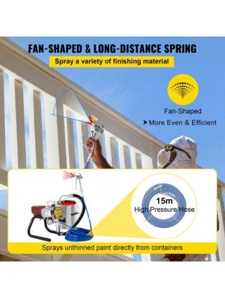 Home Improvement-Paint Tools-High Pressure Airless Wall Paint