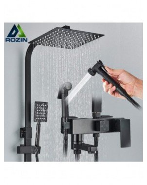 Household Items-Bath and WC items-Rozin Rainfall Bathroom