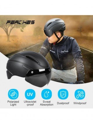 Cycling-Bicycle Helmets-Magnetic Goggles Helmet Men's And