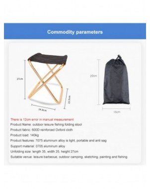Fishing-Fishing Tackle Boxes-Mini Portable Folding Chair