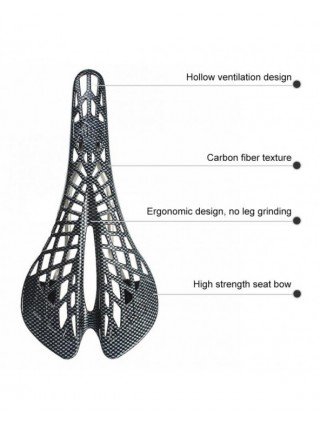 Cycling-Bicycle Frames-Bicycle Saddle Carbon Fiber Saddle