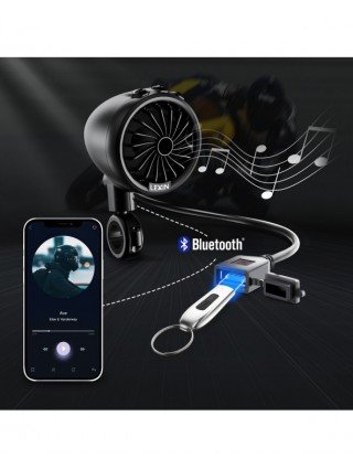 Motociklų priedai ir dalys-Kiti motociklų priedai-Lexin motociklų priedai garsiakalbiai Q3 USB