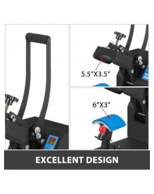 Tools-Power Tools-Cap Hat Heat Thermal Press Transfer 5.5 x 3.5