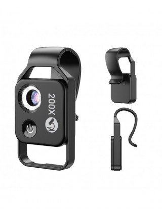 Featured Accessories-Lenses-APEXEL 200X Phone Camera Microscope