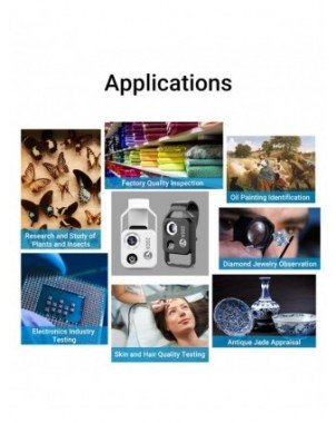 Featured Accessories-Lenses-APEXEL 200X Phone Camera Microscope