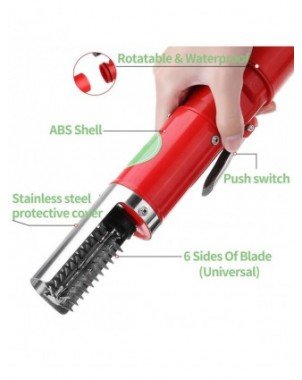 Kitchen-Bakeware-New Electric Fish Scaler Remover Cleaner