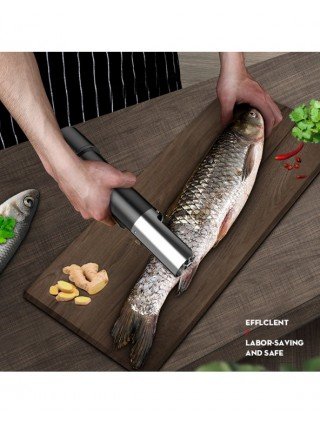 Kitchen-Bakeware-New Electric Fish Scaler Remover Cleaner